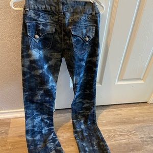 Sulfr size 5 tie dye jeans